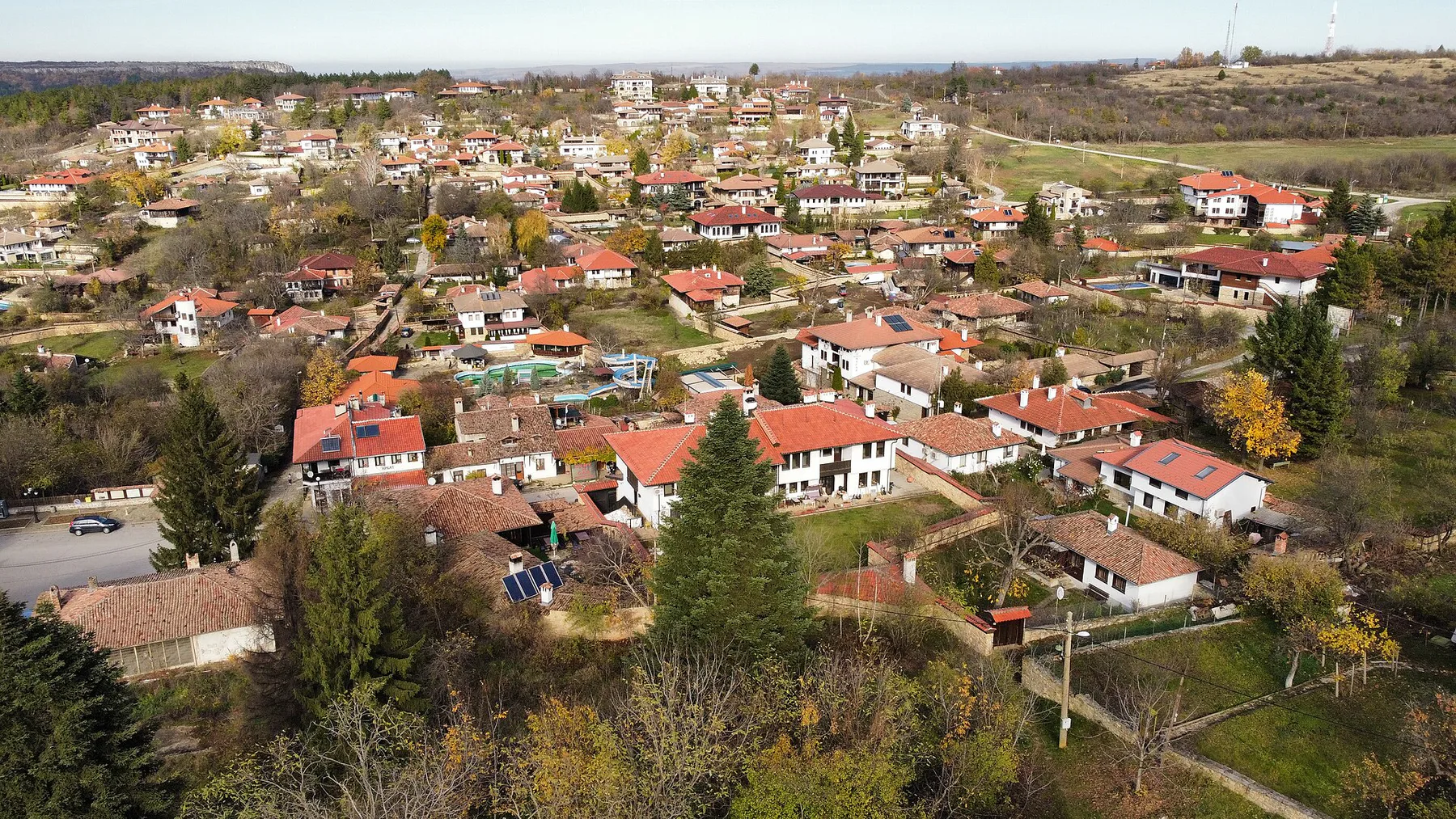 Панорама села Арбанаси